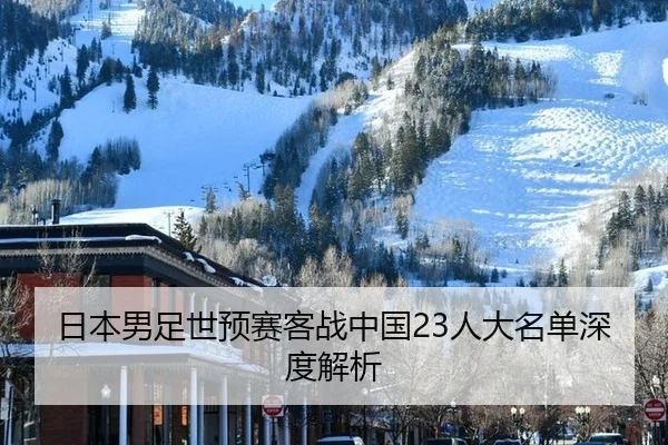 日本男足世预赛客战中国23人大名单深度解析